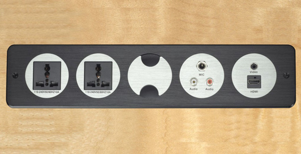 wall mount power panel socket