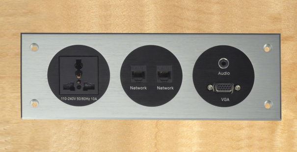 conference table panel socket