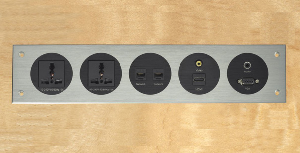 conference table panel power socket 